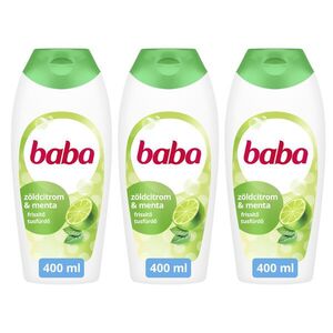 Baba Tusfürdő Zöldcitrom 3x400ml kép