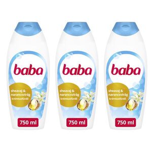 Baba Tusfürdő Sheavaj&Narancsvirág 3x750ml kép