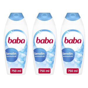 Baba Tusfürdő Lanolinos 3x750ml kép