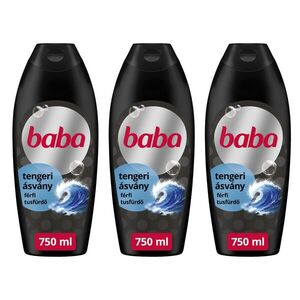 Baba férfi Tusfürdő Tengeri ásvány 3x750ml kép