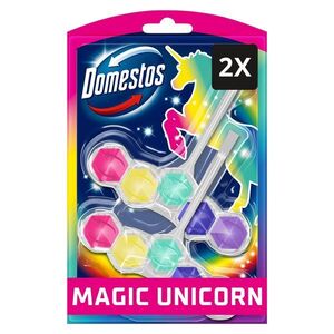Domestos Power5 Magic Unicorn WC illatosító blokk, 2x50 g kép
