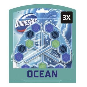 Domestos Blue Water Ocean WC illatosító blokk, 3x48 g kép