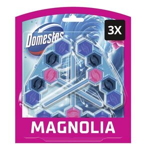 Domestos Blue Water Magnolia WC illatosító blokk, 3x48 g kép
