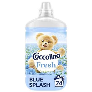 Coccolino Fresh Blue Splash öblítő, 74 mosás, 1702 ml kép