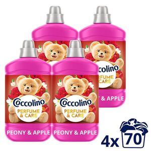 Coccolino Perfume & Care Peony & Apple öblítő, 280 mosás, ... kép
