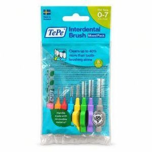 TePe Interdental Brush fogköztisztító kefék 8 pcs Mixed Pack kép