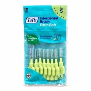 TePe Interdental Brush fogköztisztító kefék Extra Soft 8 pcs 0, 8 mm kép