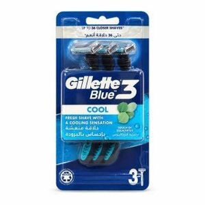 Gillette Blue3 eldobható borotvák Cool 3 pcs kép