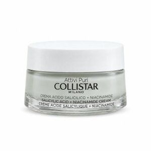 Collistar Attivi Puri Tápláló nyugtató krém Salicylic Acid + Niacinamide Cream 50 ml kép
