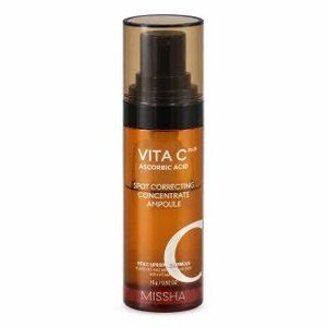Missha Vita C Plus bőrélénkítő szérum C-vitaminnal Spot Correcting Concentrate Ampoule 15 g kép