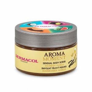 Dermacol Aroma Moment testpeeling Body Scrub Vanilla Bourbon 200 g kép