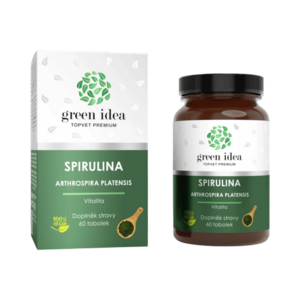 Green idea Spirulina gyógynövény-kivonat kapszula, 60 db kép