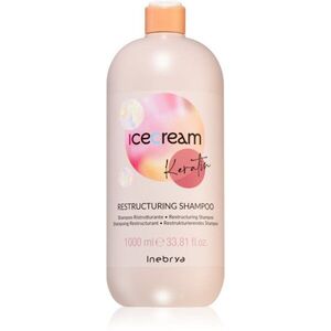 Inebrya Keratin Restructuring Shampoo formázó sampon keratinnal 1000 ml kép