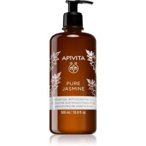 Apivita Pure Jasmine Shower Gel hidratáló tusoló gél esszenciális olajokkal 500 ml kép