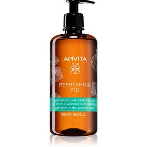 Apivita Refreshing Fig Shower Gel felfrissítő tusfürdő gél esszenciális olajokkal 500 ml kép
