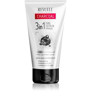 Revuele Charcoal 3in1 tisztító gél 3 in 1 aktív szénnel 150 ml kép