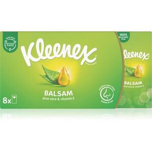 Kleenex Balsam BalmCare papírzsebkendő 8x9 db kép