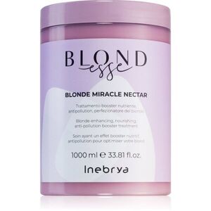 Inebrya BLONDesse Blonde Miracle Nectar mélyen tápláló kúra szőke hajra 1000 ml kép