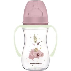 Canpol babies EasyStart Sleepy Koala 240 ml cumisüveg 3 m+ Pink 1 db kép