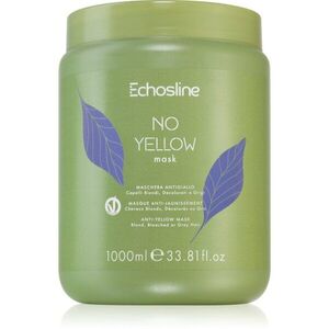 Echosline No Yellow Mask haj maszk semlegesíti a sárgás tónusokat 1000 ml kép