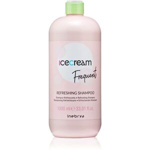 Inebrya Ice Cream Frequent Refreshing Shampoo frissítő sampon borsmentával 1000 ml kép