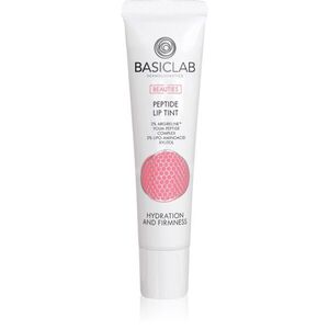 BasicLab Dermocosmetics Beauties fényesítő ajakbalzsam peptidekkel árnyalat 220 Rosy 15 ml kép