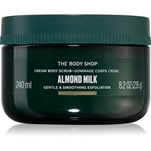 The Body Shop Almond Milk Body Scrub krémes peeling mandulatejjel 240 ml kép