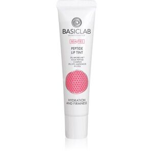 BasicLab Dermocosmetics Beauties fényesítő ajakbalzsam peptidekkel árnyalat 210 Candy Pink 15 ml kép