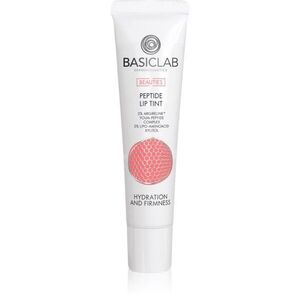 BasicLab Dermocosmetics Beauties fényesítő ajakbalzsam peptidekkel árnyalat 100/Bubble Gum 15 ml kép