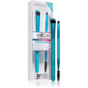Royal and Langnickel MŌDA EZGLAM DUO Beautiful Brows ecset szett szemöldökre kép