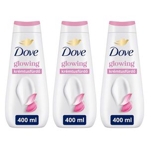 Dove Advanced Care Glowing női krémtusfürdő, 3x400 ml kép