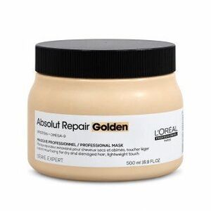 L´Oréal Professionnel Série Expert Absolut Repair Golden Mask tápláló maszk nagyon sérült hajra 500 ml kép
