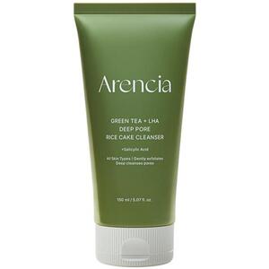 Green Tea + LHA Deep Pore Rice Cake Cleanser 150 g kép