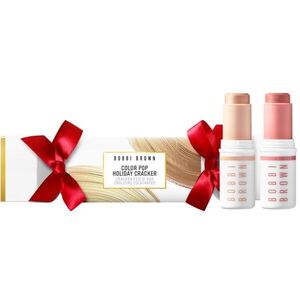 Bobbi Brown Holiday Color Pop Holiday Cracker ajándékszett árnyalat Morning Dew / Flirty Peach kép