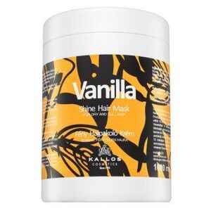 Kallos Vanilla Shine Hair Mask erősítő maszk puha és fényes hajért 1000 ml kép
