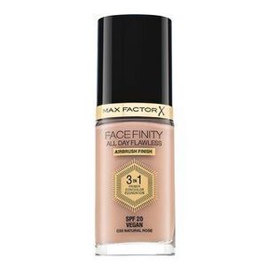 Max Factor Facefinity All Day Flawless Flexi-Hold 3in1 Primer Concealer Foundation SPF20 folyékony make-up 3 az 1-ben 50 30 ml kép