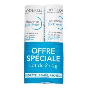 Bioderma Atoderm balzsam Ultra-Moisturizing Lip Stick 2 x 4 g kép