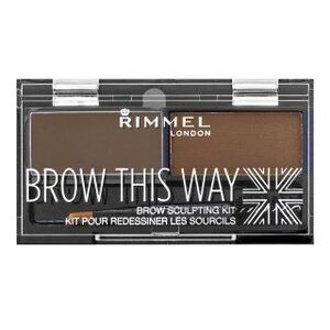 Rimmel London Brow This Way Sculpting Kit Szemöldökformázó készlet 003 kép