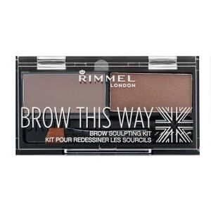 Rimmel London Brow This Way Kit Szemöldökformázó készlet 002 kép