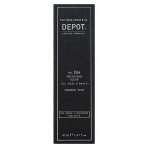 Depot No. 506 Invisible Color semi permanens szín hajra és szakállra Natural Graphite 60 ml kép