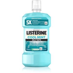 Listerine Cool Mint Mild Taste szájvíz alkoholmentes íz Cool Mint 250 ml kép