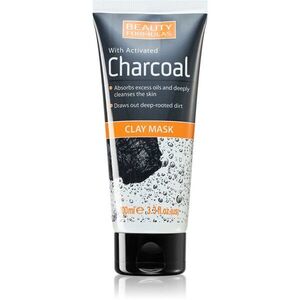 Beauty Formulas Charcoal mélytisztító arcmaszk aktív szénnel 100 ml kép