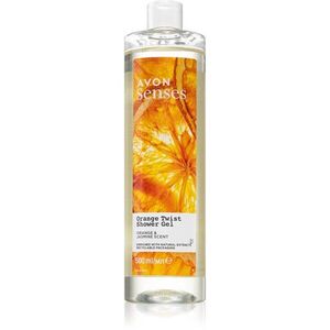 Avon Senses Orange Twist felfrissítő tusfürdő gél 500 ml kép