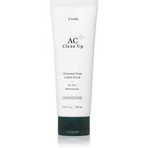 ETUDE AC Clean Up Cleansing Foam tisztító hab problémás és pattanásos bőrre 150 ml kép
