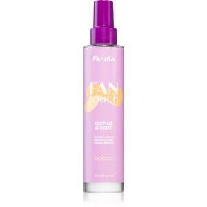 Fanola FAN touch KEEP ME BRIGHT spray a fénylő és selymes hajért 100 ml kép