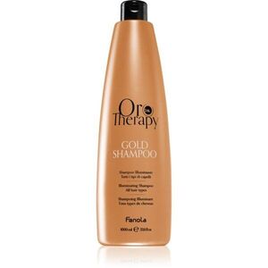 Fanola Oro Therapy Gold Shampoo hidratáló sampon 24 karátos arannyal 1000 ml kép