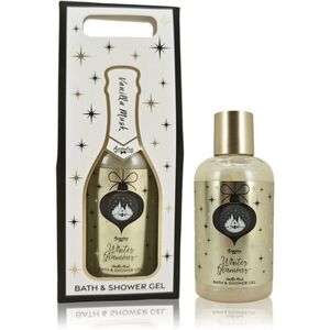 Accentra Winter Glamour Bath & Shower Gel tusfürdő gél ajándékcsomagolásban illattal Vanilla & Musk 180 ml kép