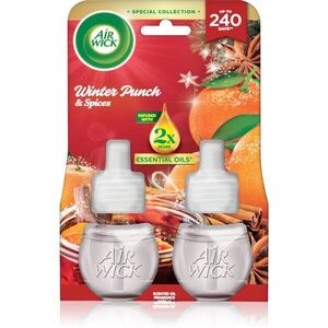 Air Wick Winter Punch&Spices parfümolaj elektromos diffúzorba 2x19 ml kép