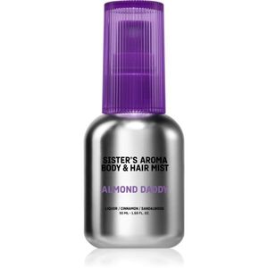 Sister's Aroma Almond Daddy Body & Hair Mist parfümözött spray testre és hajra hölgyeknek 50 ml kép