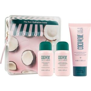 Coco & Eve The Hair Hydration Icons intenzív hidratáló szett a fénylő és selymes hajért kép
